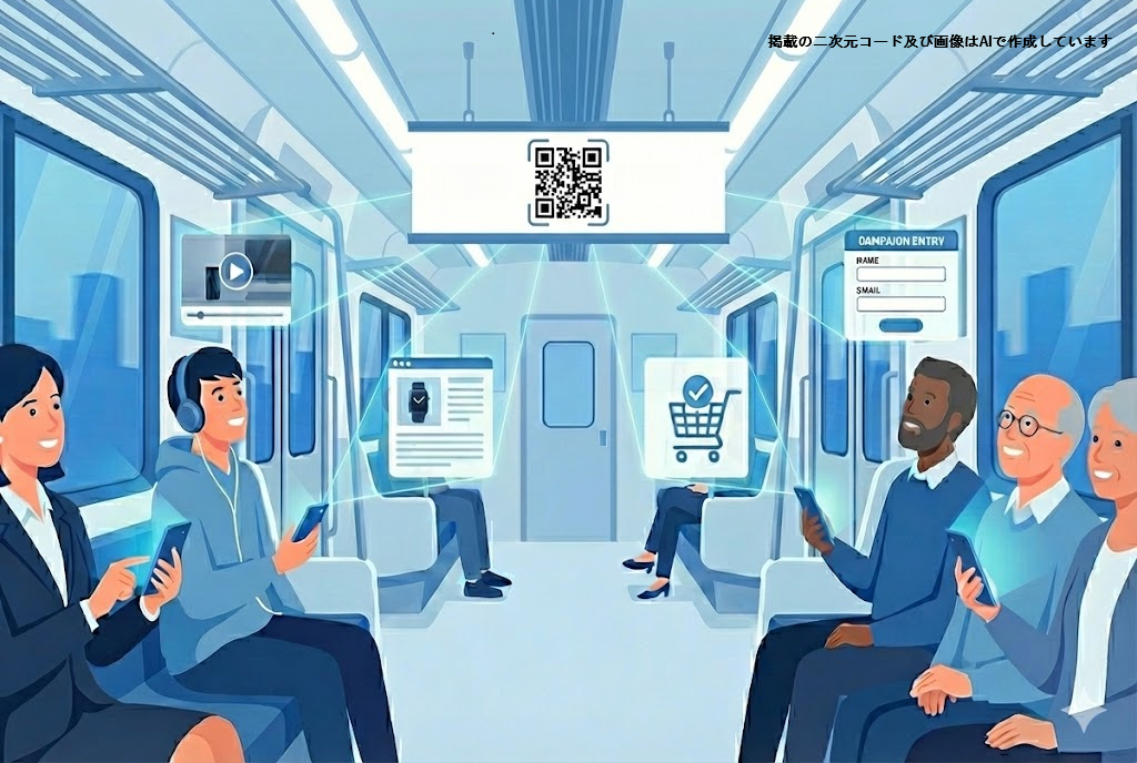 でも、ＱＲコードに代表される二次元コードを使えばその悩みは一気に解決！